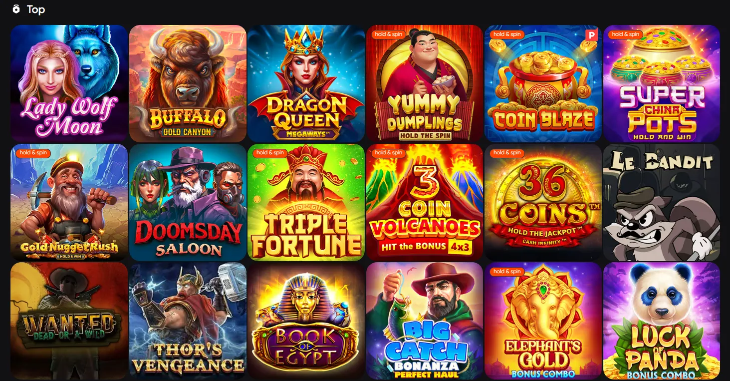 Caswino review top casino games library